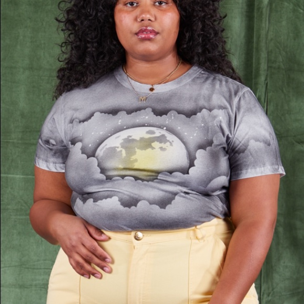 Big Bud Press moon river airbrush tee xxs